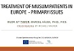Treatment of muslim patients in Europe